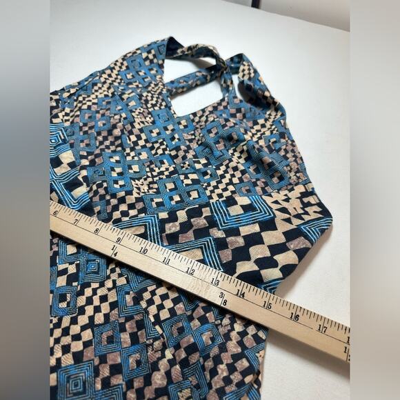 New Anthropologie Let Me Be Flounced Maxi Dress Size Small Multicolor small - Picture 10 of 11